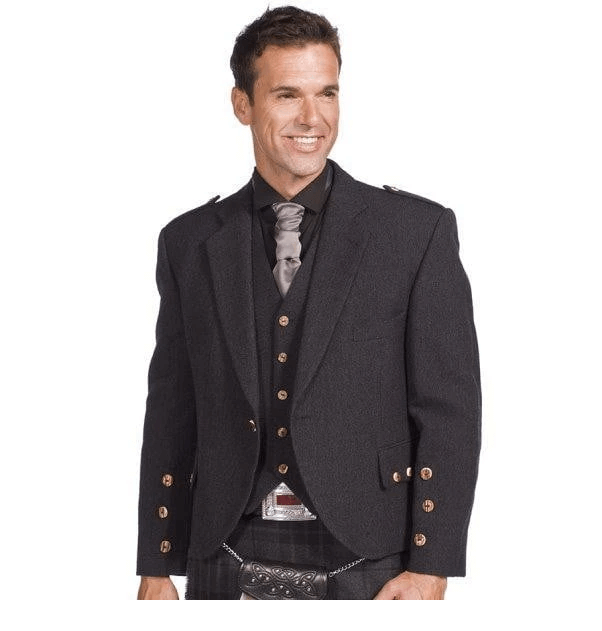 001.png Charcoal Tweed Crail Jacket kilt Outfits – Next Kilt
