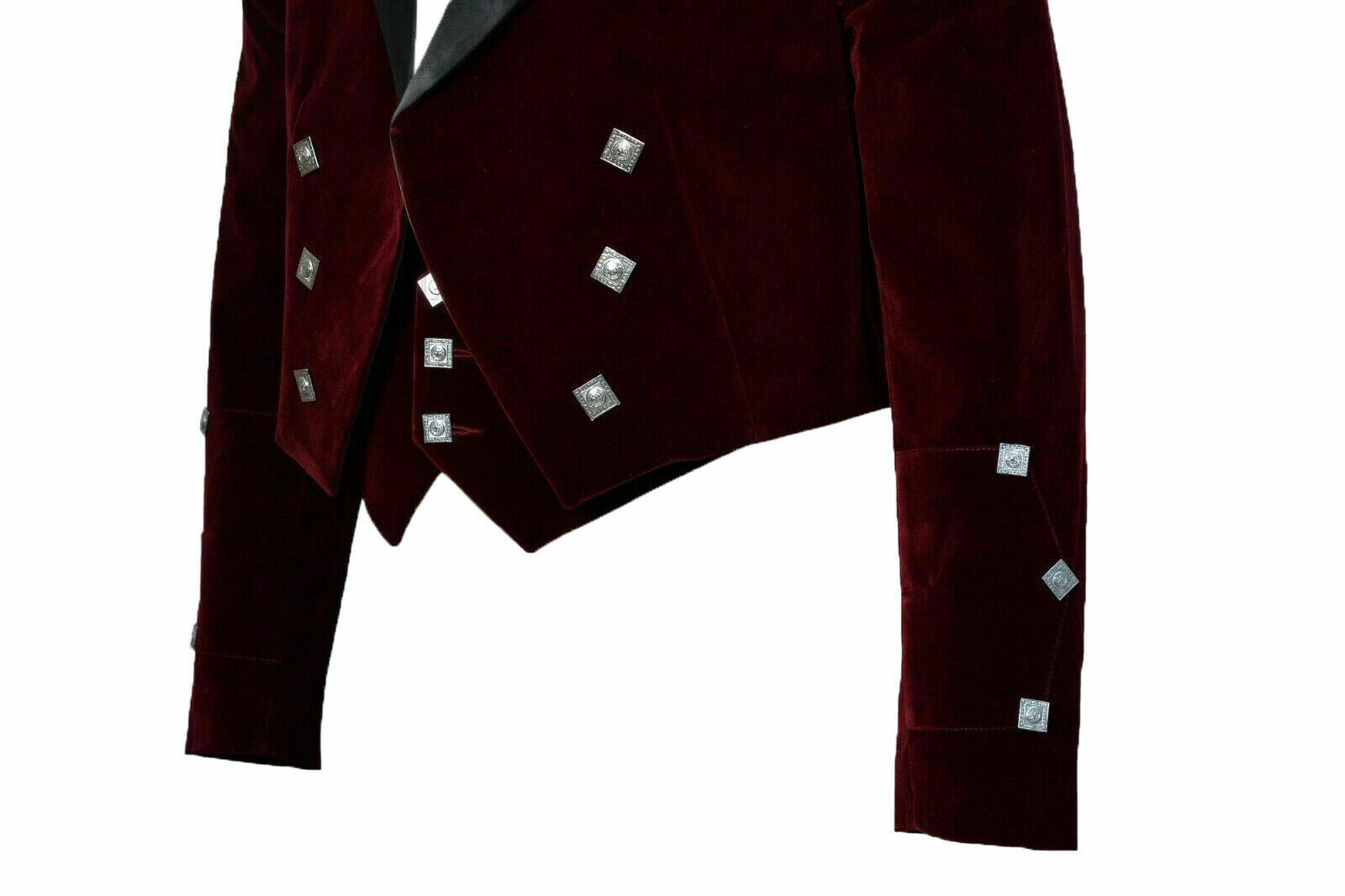 15.jpg Scottish Burgundy Velvet Prince Charlie Kilt Jacket With Waistcoat – Next Kilt