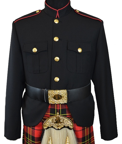 Class_A_Black_and_Red__73849.1521747995.1280.1280.jpg Class A Honor Guard Kilt Jacket (Black/Red) – Next Kilt