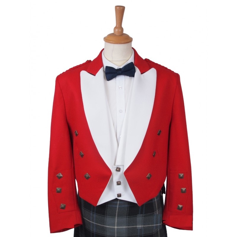 RED-Prince-Charlie-Jacket-white-Waistcoat.jpg RED Prince Charlie Jacket & white Waistcoat – Next Kilt
