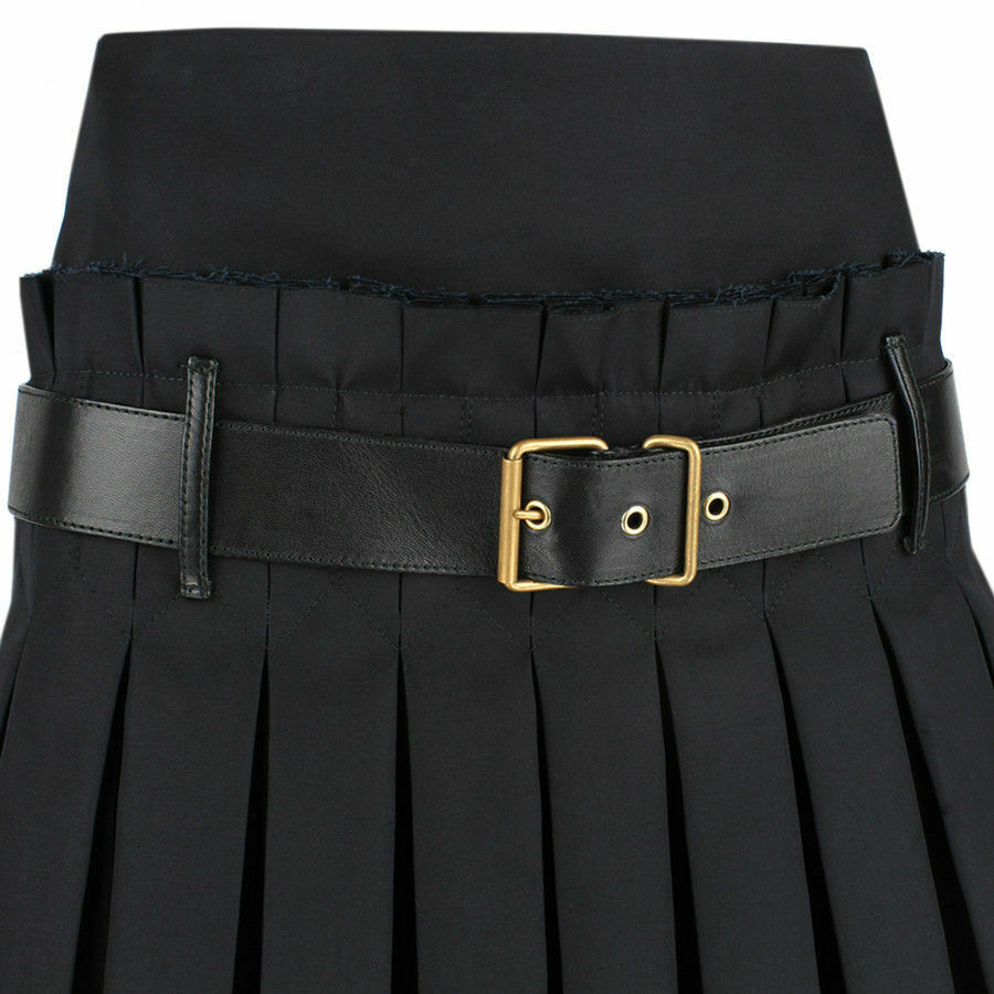 Women-Scottish-Luxurious-Black-Box-Pleated-Kilt-Skirt-3.jpg Women Scottish Luxurious Black Box Pleated Kilt Skirt – Next Kilt