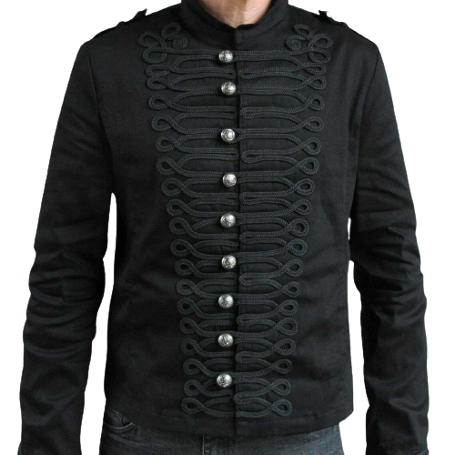 image-removebg-preview-10.png Black EMO PUNK GOTH NAPOLEON MILITARY DRUMMER PARADE – Next Kilt