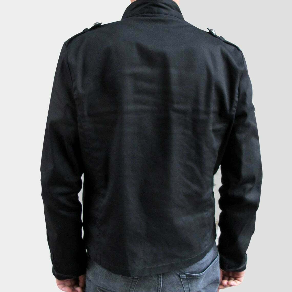 jacket-29.jpg Black EMO PUNK GOTH NAPOLEON MILITARY DRUMMER PARADE – Next Kilt