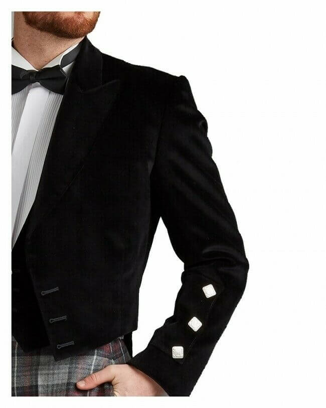 s-l1600-1-11.jpg Custom Made New Prince Charlie Kilt Jacket Scottish Velvet Prince Charlie Jacket – Next Kilt