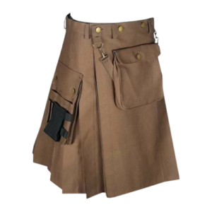 Brown Deluxe Utility Kilt