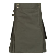 OLIVE UTILITY KILT